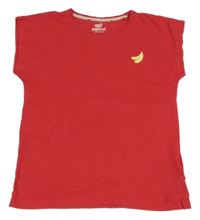 Tmavorůžové tričko s banány Pepperts! 