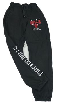 Tmavošedé tepláky Chicago Bulls