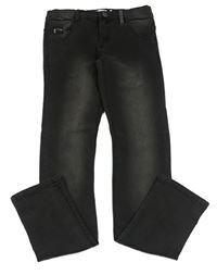 Nové - tmavošedé skinny rifle s ošoupaného vzhledu name it.