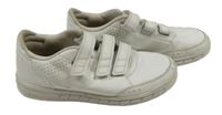 Bílé koženkové boty Adidas vel. 35