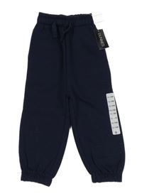 Nové - tmavomodro-bílé teplé tepláky St. Bernard