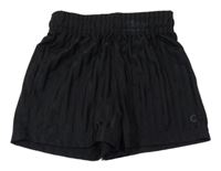 Černé pruhované sportovní kraťasy M&S