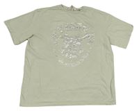 Světlezelené tričko s erbem - Harry Potter H&M