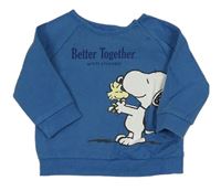 Modrá mikina se Snoopym George