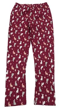 Vínové legíny s králíky a houbami Topolino