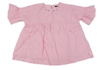 Růžová tunika s výšivkami květin Marc O'Polo