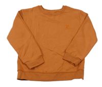 Skořicová mikina s výšivkou Primark