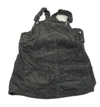 Tmavošedé manšestrové laclové šaty Primark