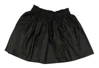 Černá koženková sukně H&M