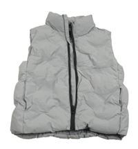 Šedá šusťáková zateplená vesta Primark