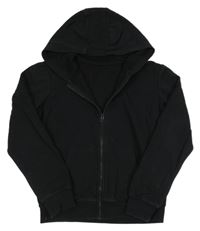 Černá propínací mikina s kapucí George