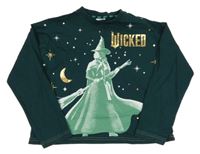 Tmavozelené pyžamové triko - Wicked