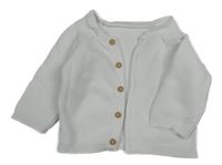 Bílý propínací svetr Matalan