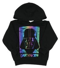 Černá mikina se StarWars a kapucí H&M