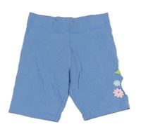 Modré elastické kraťasy s citrusem M&S