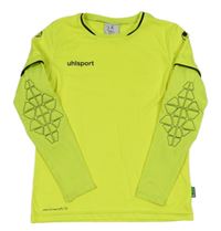 Neonově žluté brankářské triko UHLsport