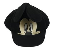 Černá kšiltovka s oušky - Mickey Disney
