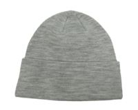 Dámská šedá pletená čepice H&M