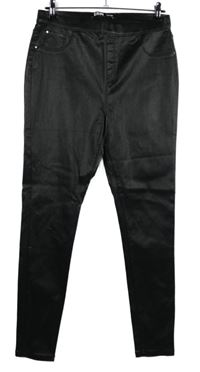 Dámské černé potažené tregíny George 