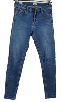 Dámské modré skinny rifle Tommy Hilfiger vel. 26/30
