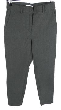 Dámské tmavošedé kalhoty H&M