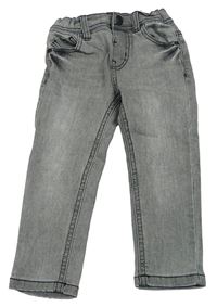 Šedé skinny rifle Denim Co