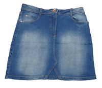 Modrá riflová sukně George