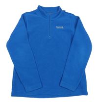 Modrá fleecová funkční mikina s logem REGATTA