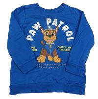 Modrá mikina s Paw Patrol Nickelodeon