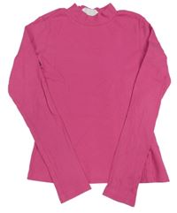 Růžové žebrované trio se stojáčkem H&M