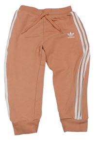 Lososové tepláky Adidas