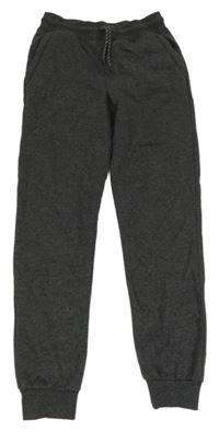 Tmavošedé tepláky Primark