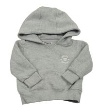 Šedá mikina s výšivkou a kapucí Soulcal