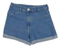 Modré riflové kraťasy Denim Co.