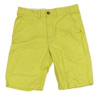 Žluté riflové kraťasy H&M