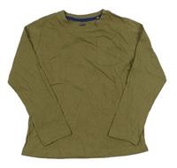 Khaki triko s kapsou Lupilu
