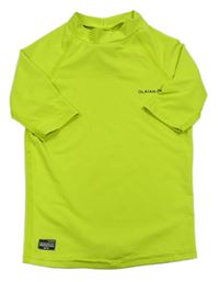 Limetkové UV tričko Decathlon