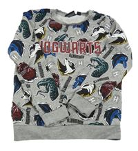 Šedá mikina Harry Potter 