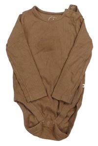 Hnědé žebrované body F&F