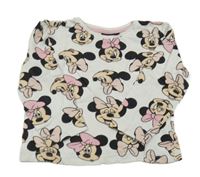 Bílé triko s Minnie Disney 