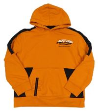 Oranžovo-černá mikina Nerf s kapucí C&A