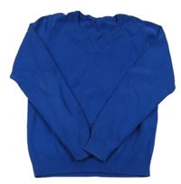 Kobaltově modrý svetr St. Bernard