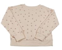 Světlerůžová mikina s kytičkami Primark