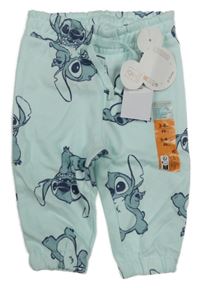 Nové - světlemodré tepláky se Stitchem PRIMARK