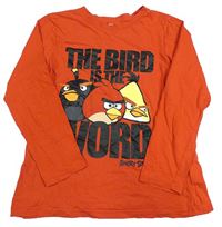 Červené triko s Angry Birds H&M