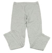 Světlešedé melírované legíny Tu