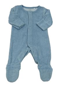 Modrý froté overal M&S