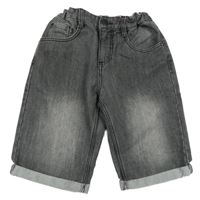 Šedé riflové kraťasy Chapter young