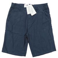 Nové - tmavomodré chino plátěné kraťasy V BY VERY