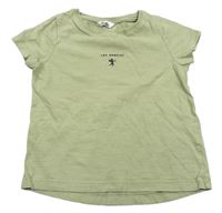 Zelené tričko s potiskem M&Co.